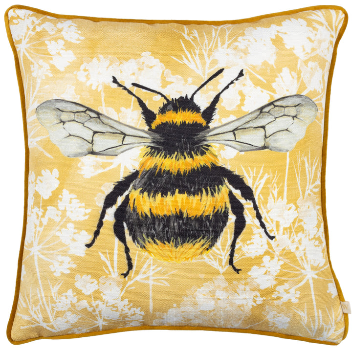 MANOR BEE 43X43 CUSHION CASE NATURAL