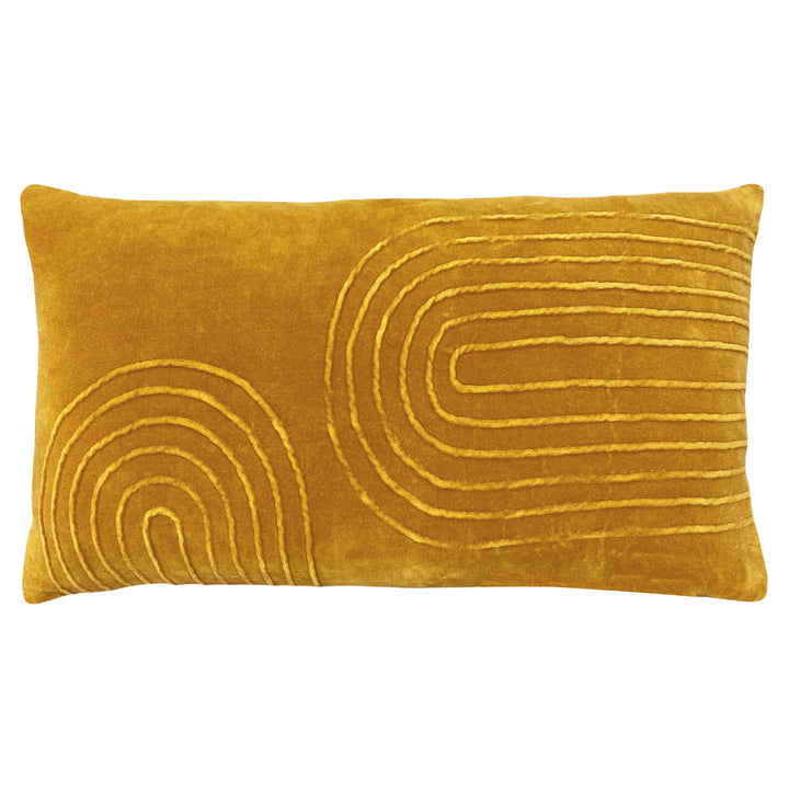 MANGATA 30X60 CUSHION COVER OCHRE