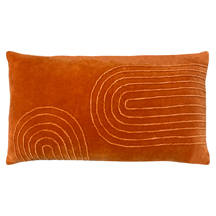 MANGATA 30X60 CUSHION COVER ORANGE