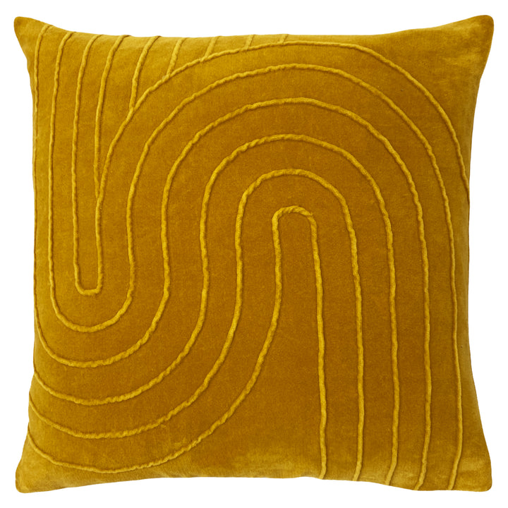MANGATA 45X45 CUSHION COVER OCHRE