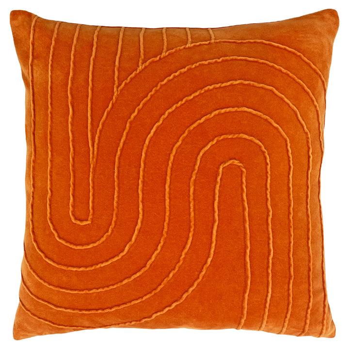 MANGATA 45X45 CUSHION COVER ORANGE