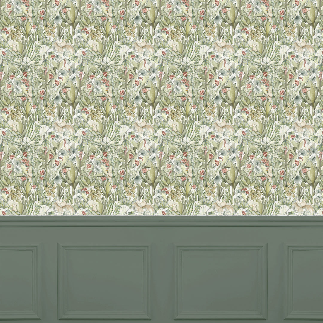 Mangrove Wallpaper Moss Sample - image 2