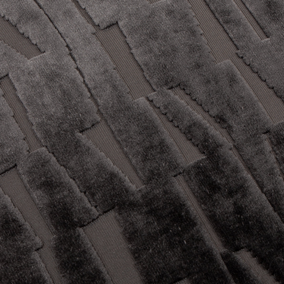 MANHATTAN 50x50 CUSHION CASE CHARCOAL