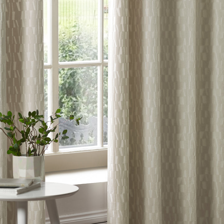 Manhattan 229x229 Eyelet Curtains Ivory - image 5