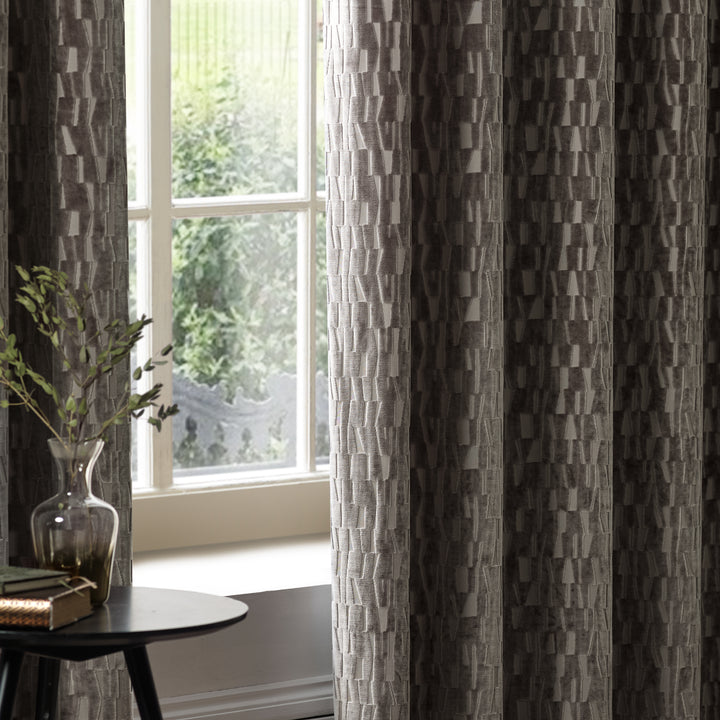 Manhattan 229x229 Eyelet Curtains Mink - image 5