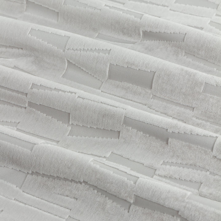 Manhattan 229x229 Eyelet Curtains Silver - image 6