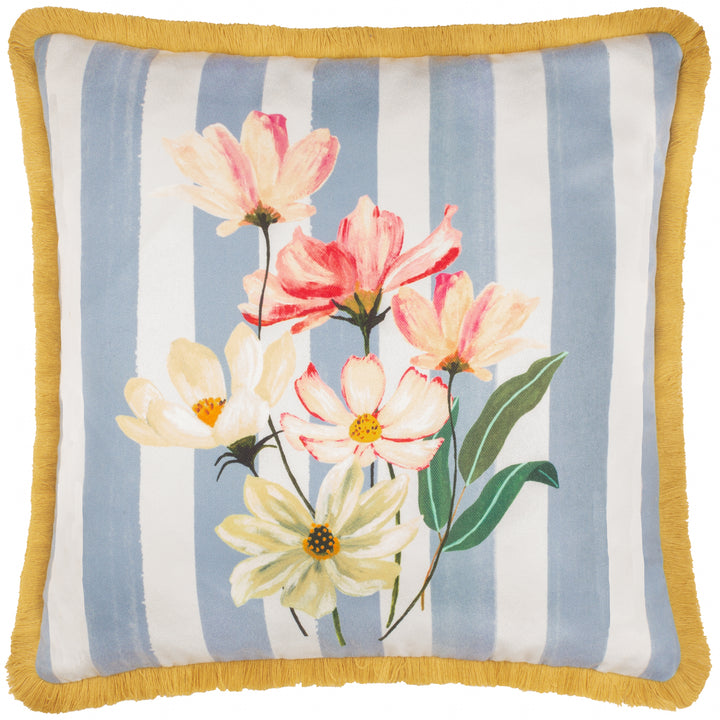 MARAIS COSMOS 45X45 CUSHION CASE BLUE/YELLOW