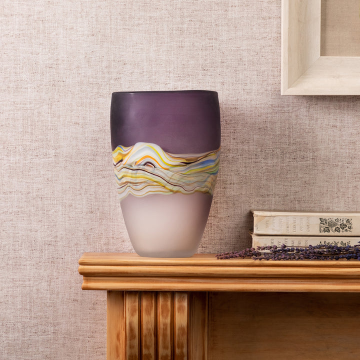 MARCELLUS MEDIUM VASE AMETHYST