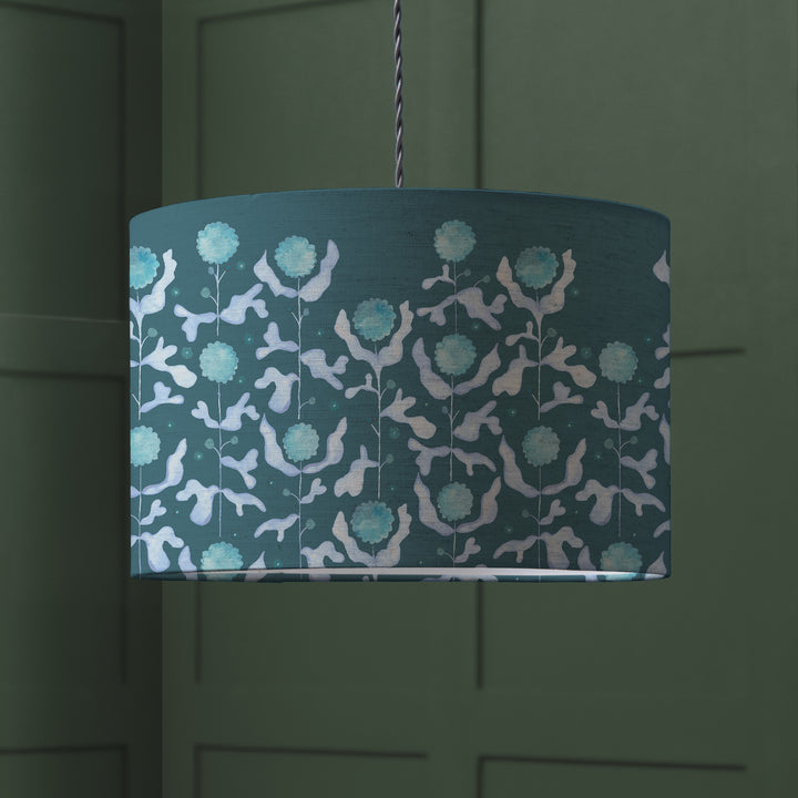 MARIANI TEAL EVA 30CM LAMPSHADE TEAL