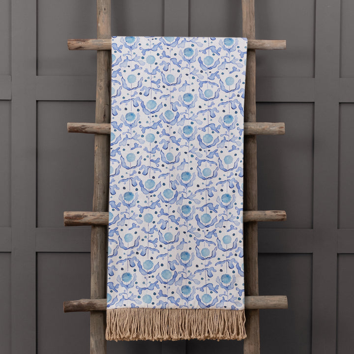 MARIANI 136X200 THROW COBALT