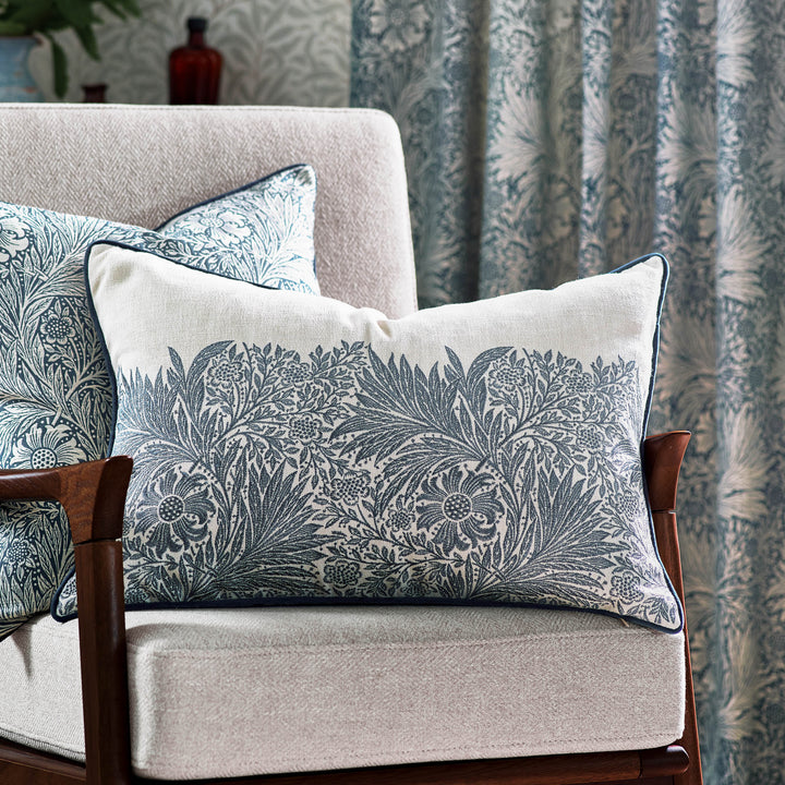 Marigold 40x60 Cushion Case Indigo