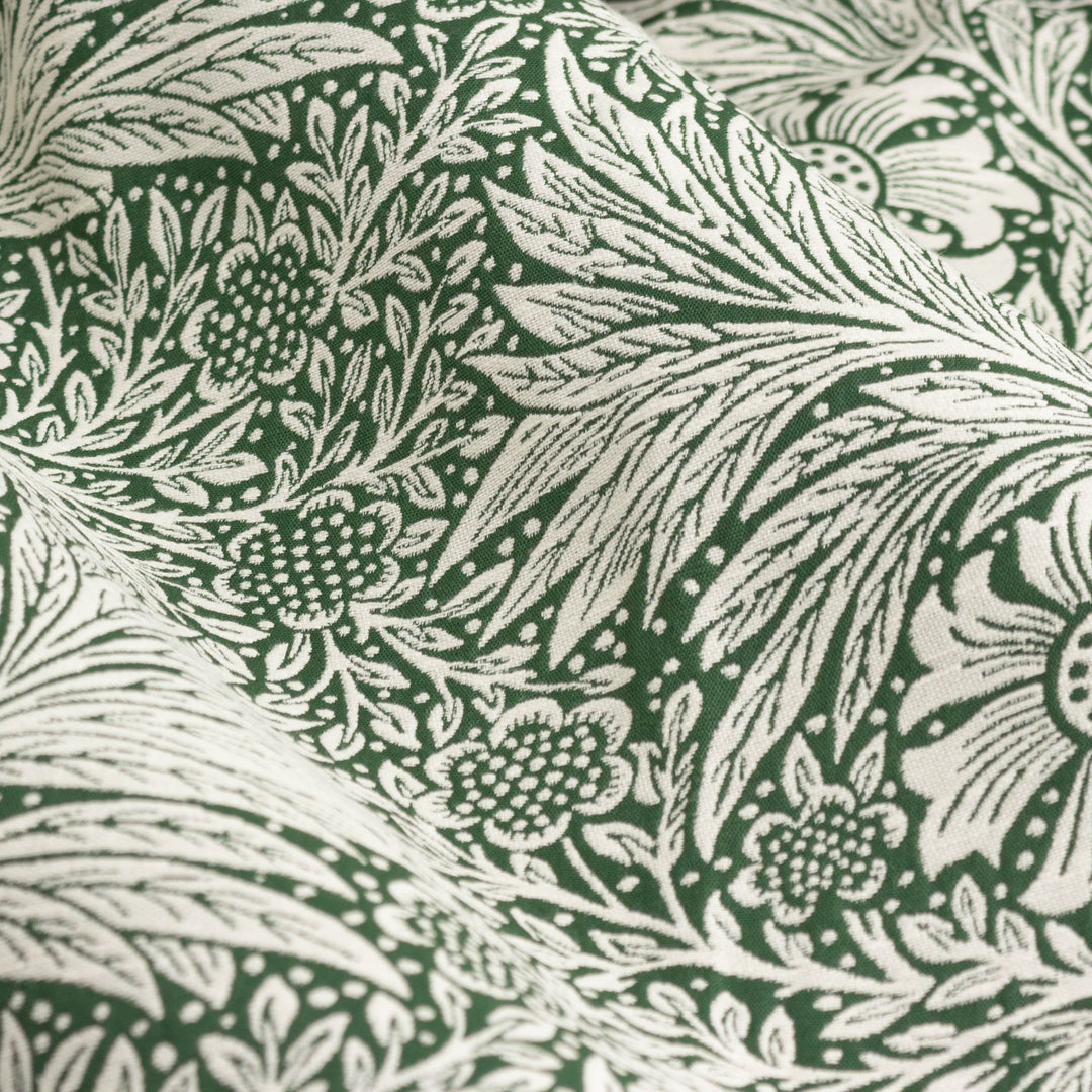 Marigold 117x182 Pencil Pleat Curtains Leaf Green - image 5