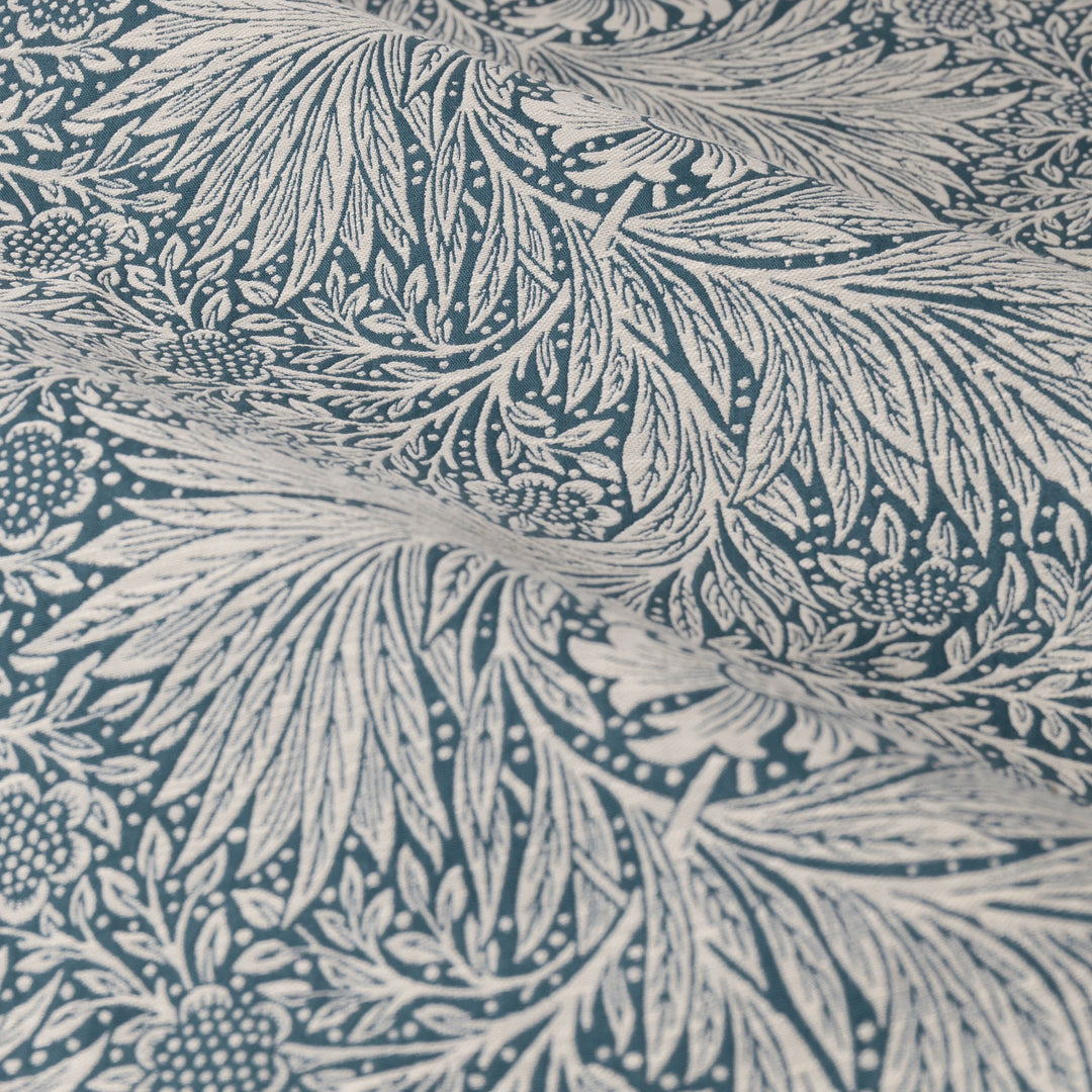 Marigold 167x137 Pencil Pleat Curtains Indigo - image 6