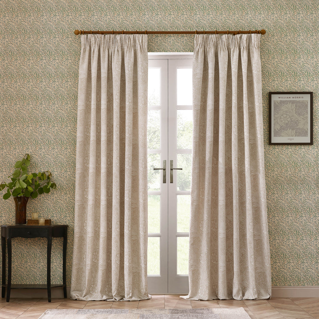 Marigold 167x182 Pencil Pleat Curtains Stone - image 6