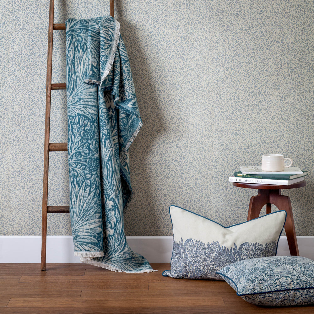 Marigold 130x170 Throw Indigo - image 2