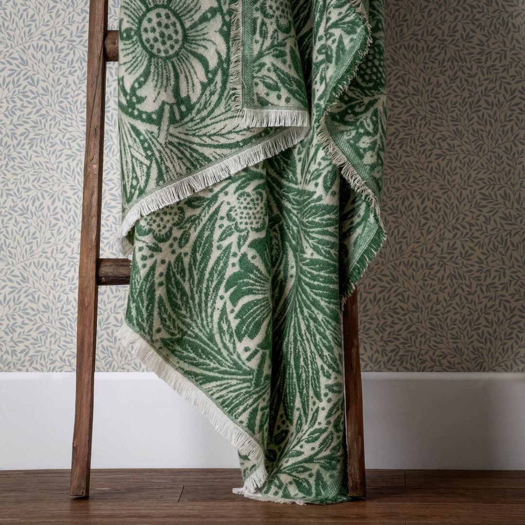 Marigold 130x170 Throw Leaf Green - image 7