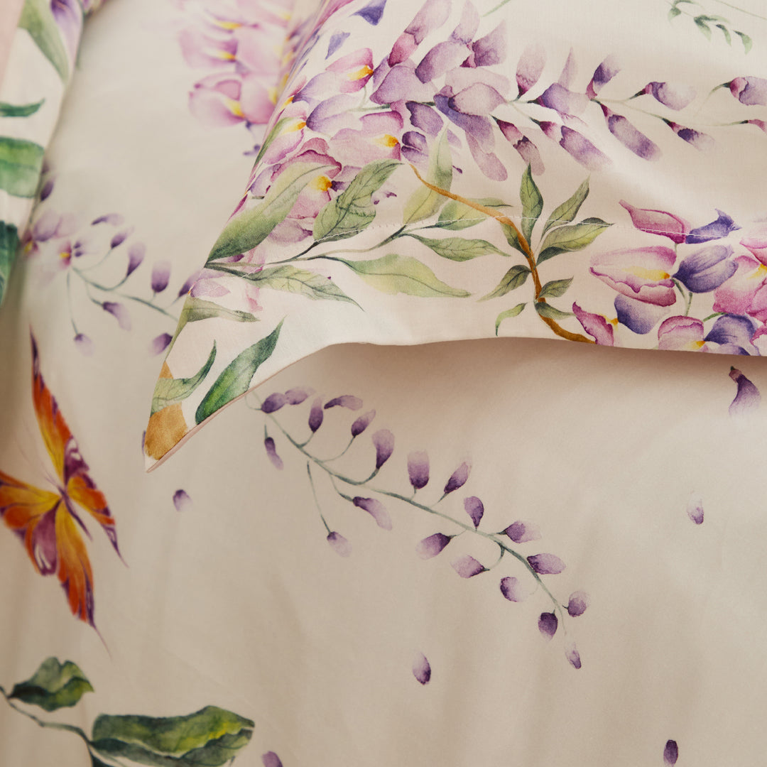 Mariposa Cream Super King Duvet Set Purple - image 6