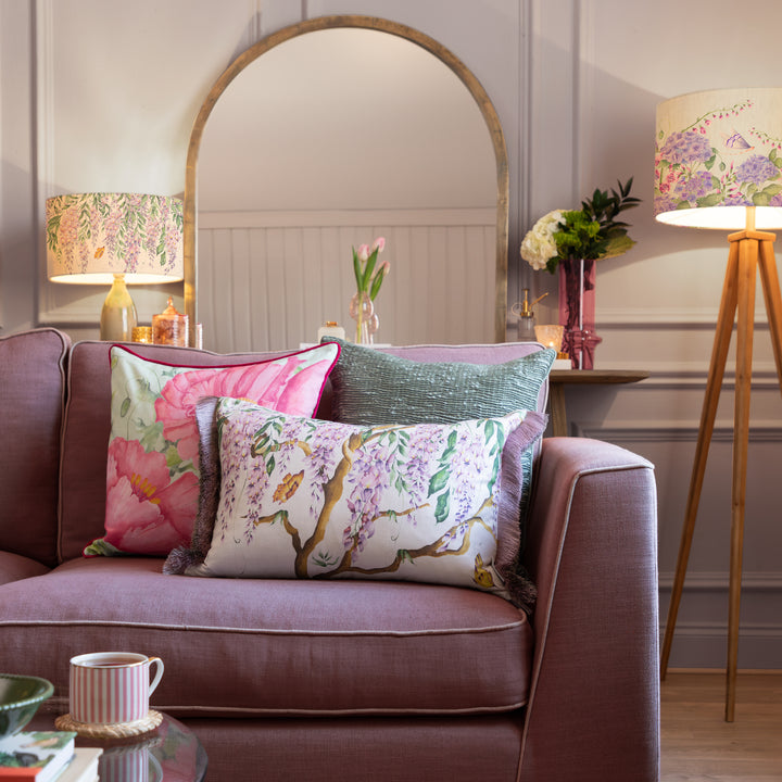 MARIPOSA 40X60 CUSHION CASE CREAM