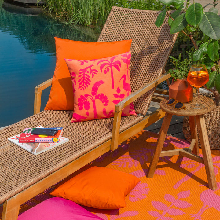 Marula 43x43 Outdoor Cushion Case Coral/Pink - image 7