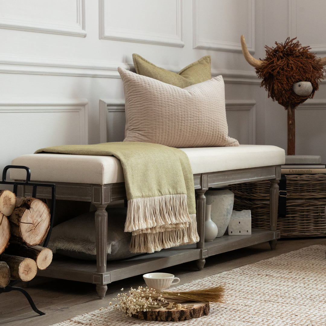 Matilda Long Bench Stone