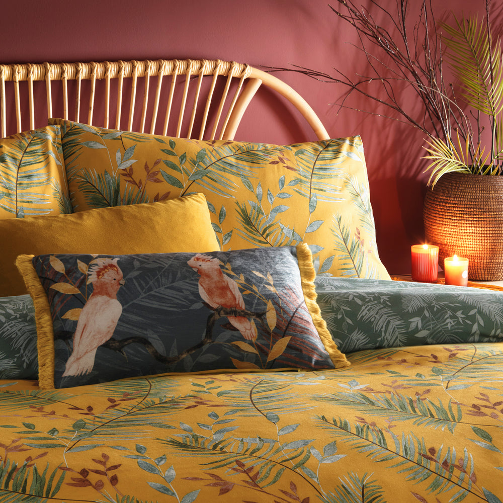 Mazari Db Duvet Set Mustard - image 2