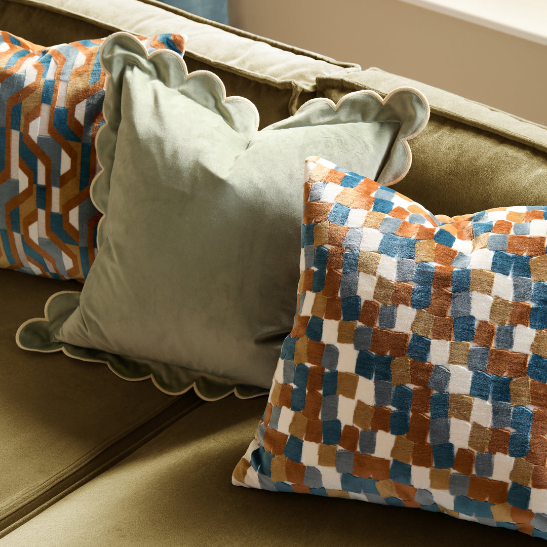 Metro Blocks 45x45 Cushion Case Ginger - image 6