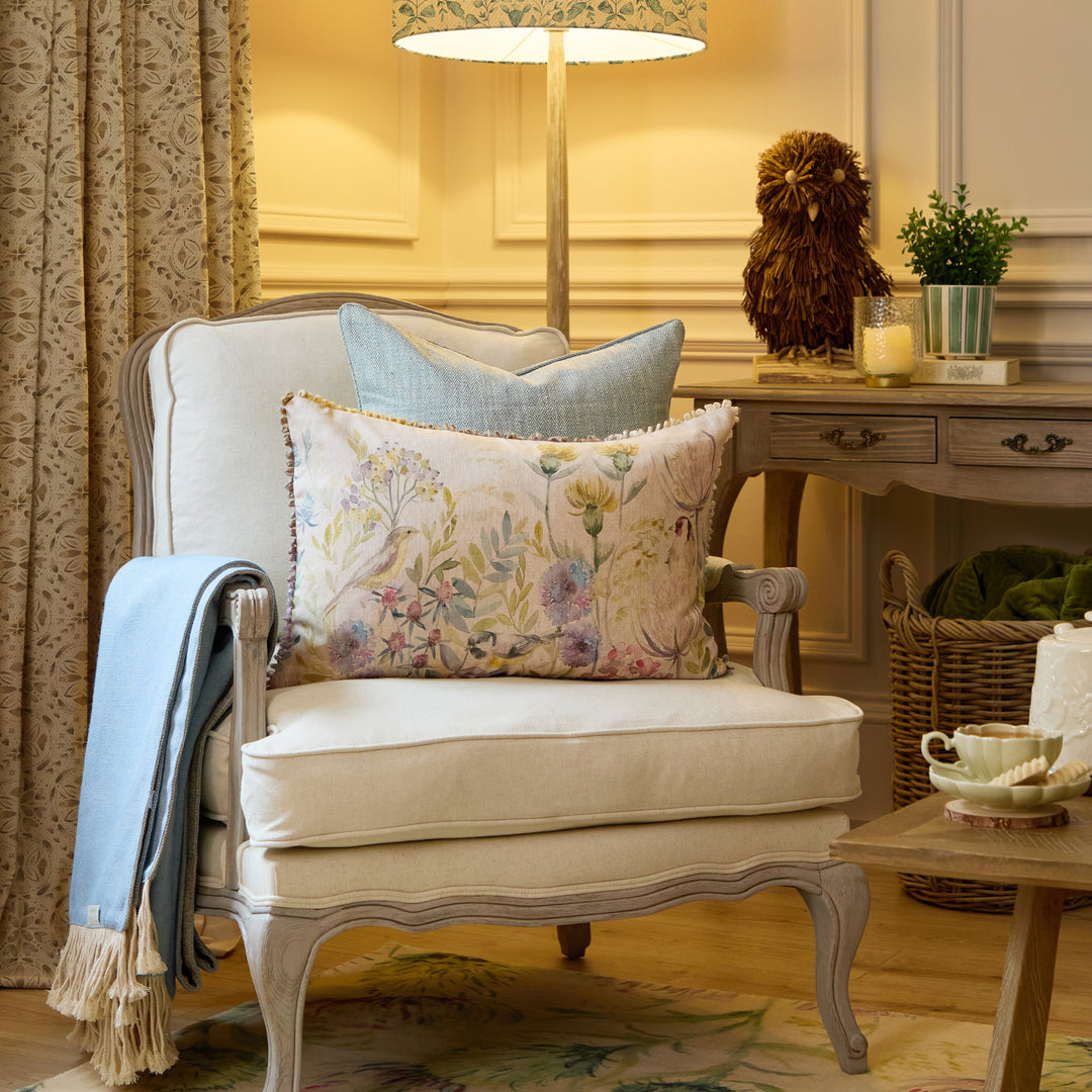 MORNING CHORUS 40X60 CUSHION CASE MULTI