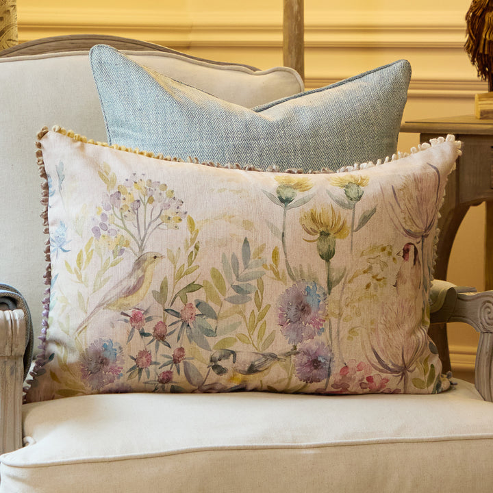 MORNING CHORUS 40X60 CUSHION CASE MULTI
