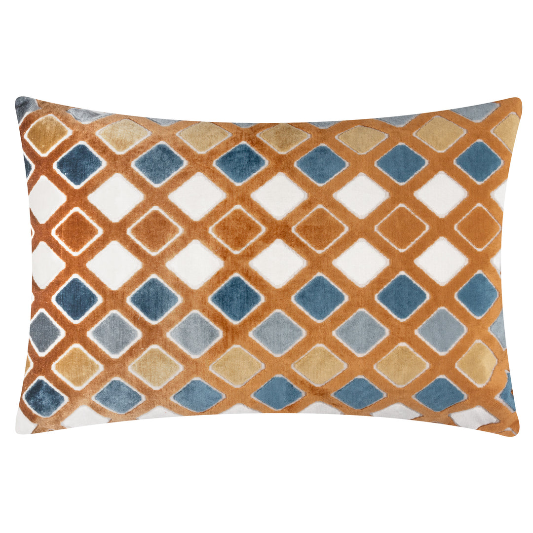 Metro Diamond 35x50 Cushion Case Ginger - image 2
