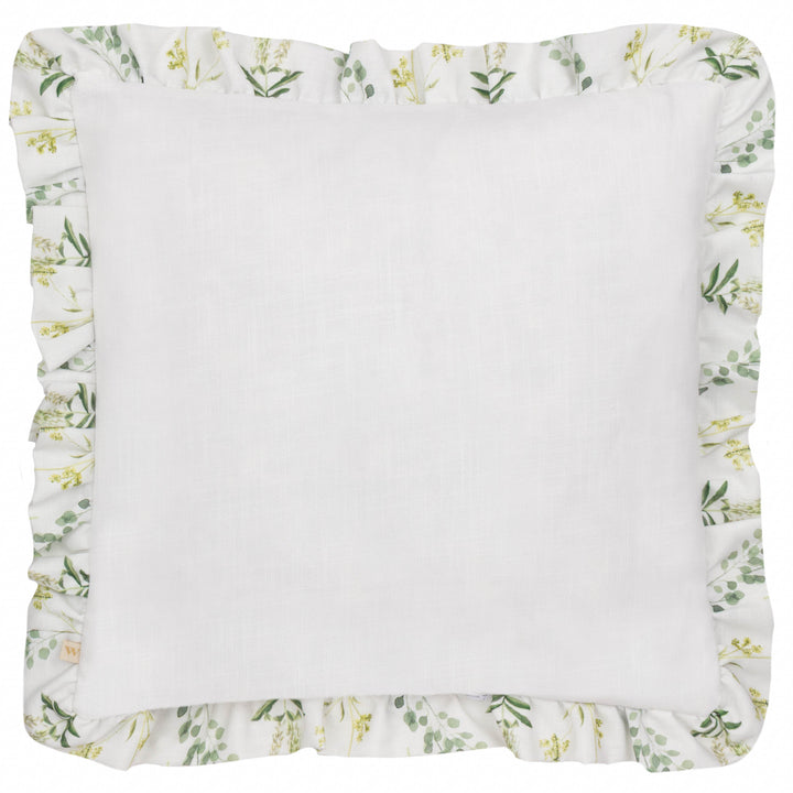 MEADOW 50X50 CUSHION CASE WHITE/CORNFLOWER