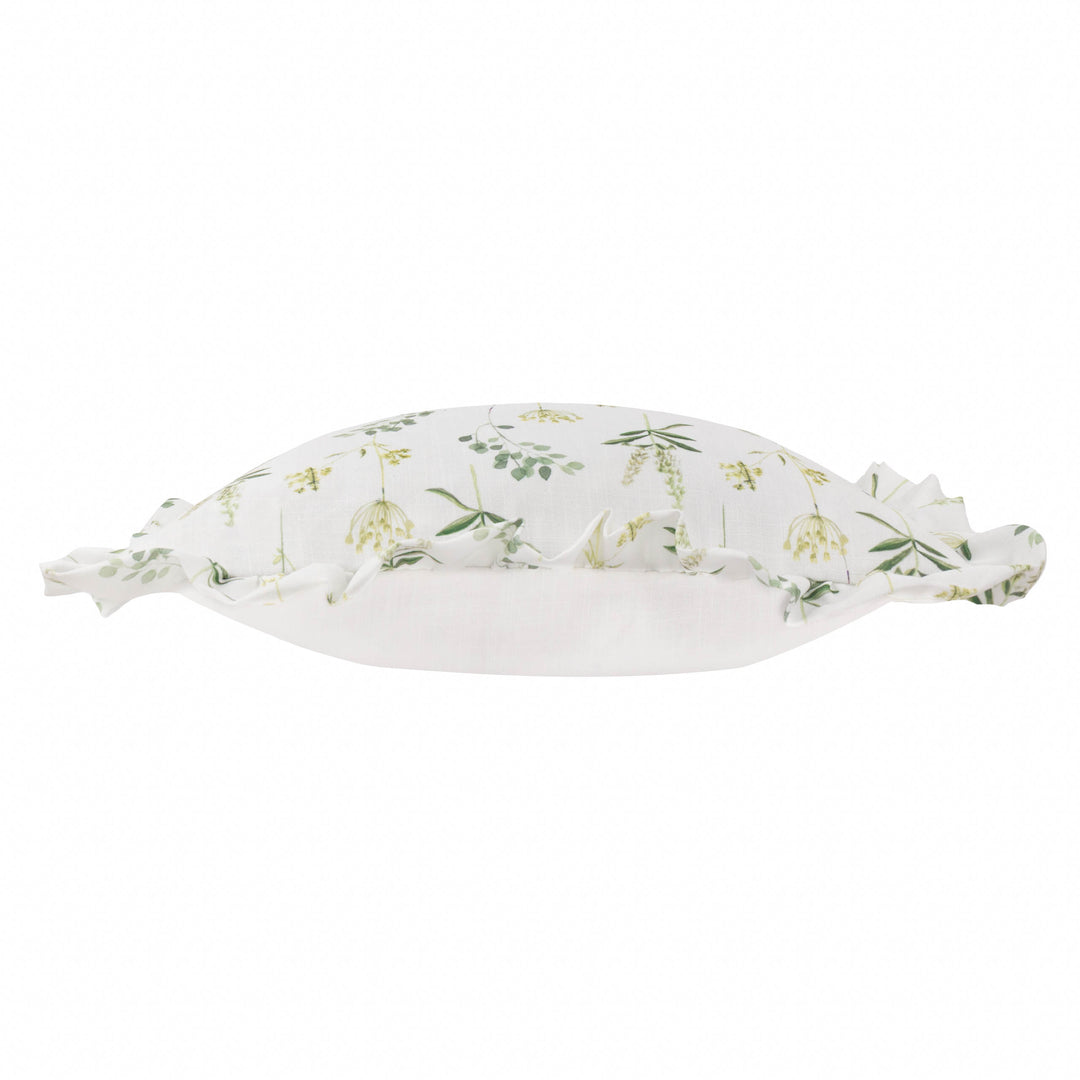 MEADOW 50X50 CUSHION CASE WHITE/CORNFLOWER