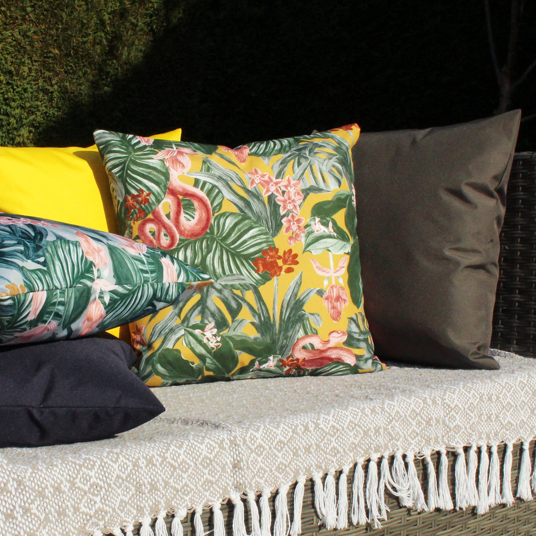 Medinilla 43x43 Outdoor Cushion Cover Mustard - image 4