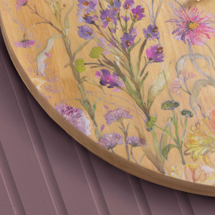 MEDMERRY WOODEN CLOCK HONEY OAK