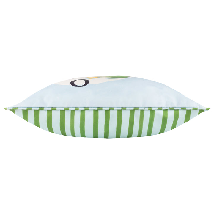 Mediterranean Olive 45x45 Outdoor Cushion Case Olive/Blue - image 4