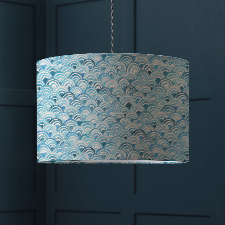 MELIA GLACIER EVA 30CM LAMPSHADE BLUE