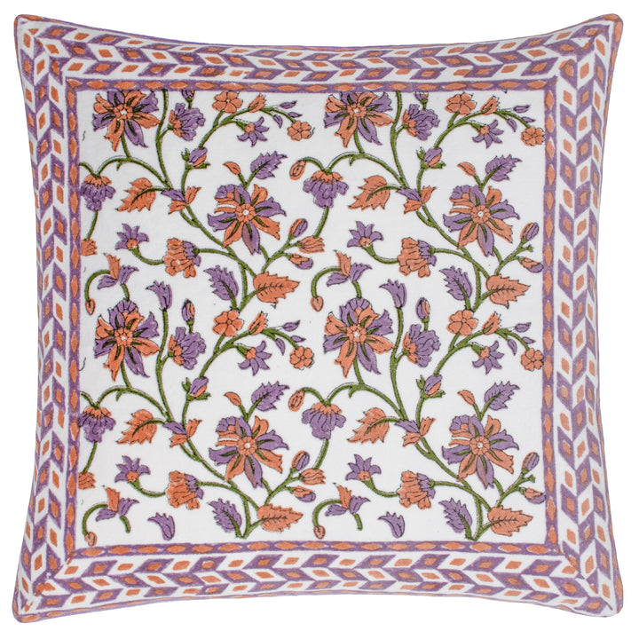 MENTERA 50X50 CUSHION CASE LILAC/CORAL