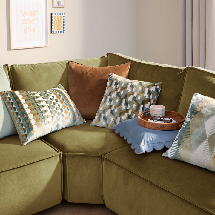 Metro Prism 45x45 Cushion Case Green - image 6