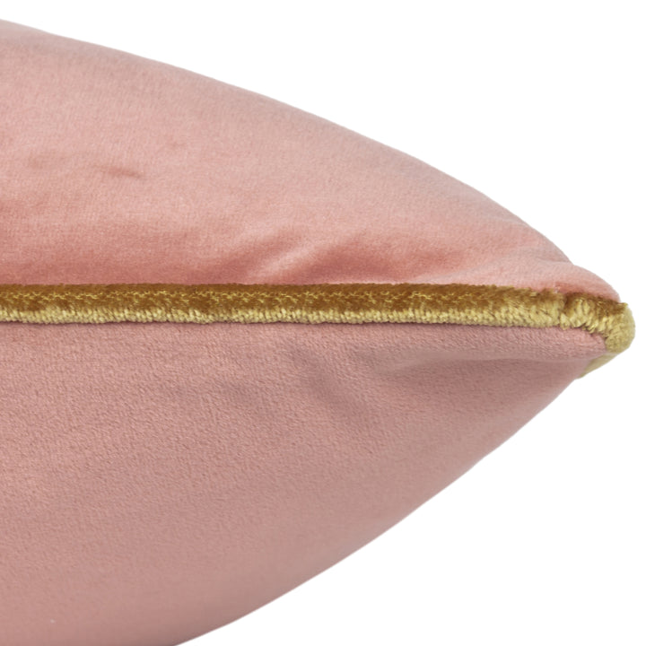 MERIDIAN 45X45 CUSHION CASE BLUSH/GOLD