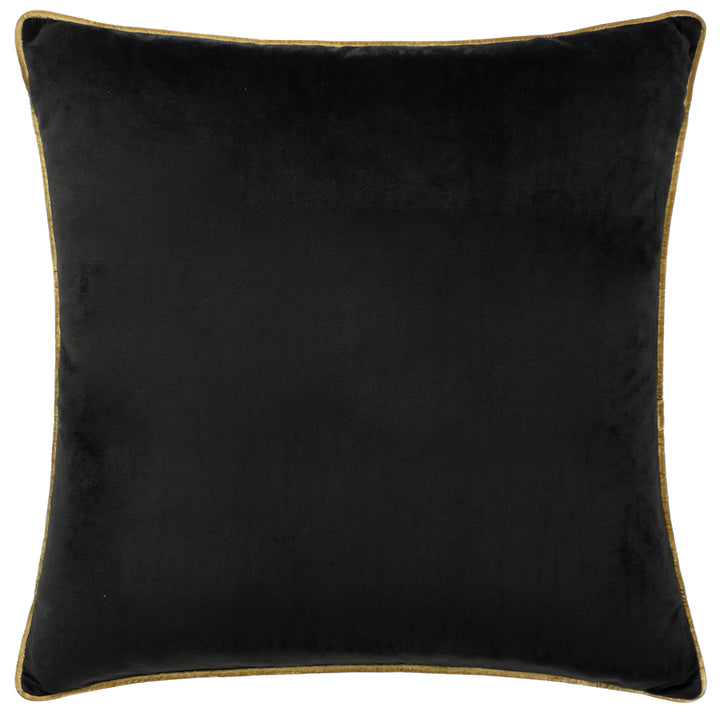 MERIDIAN 45X45 CUSHION CASE BLACK/GOLD