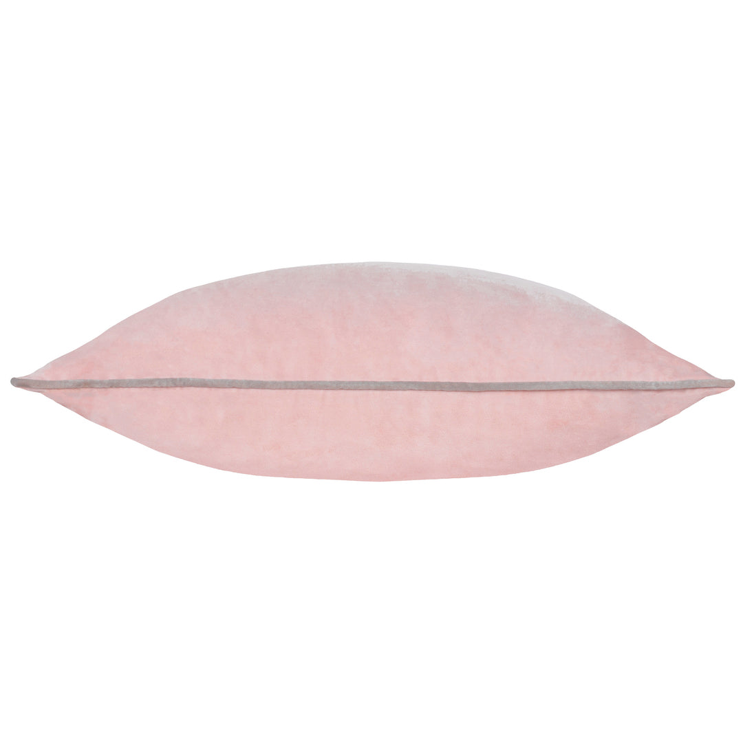 MERIDIAN 45X45 CUSHION CASE BLUSH/GREY