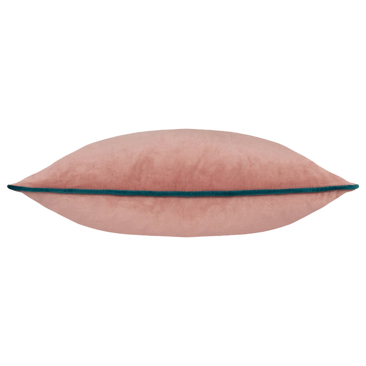 MERIDIAN 45X45 CUSHION CASE BLUSH/TEAL