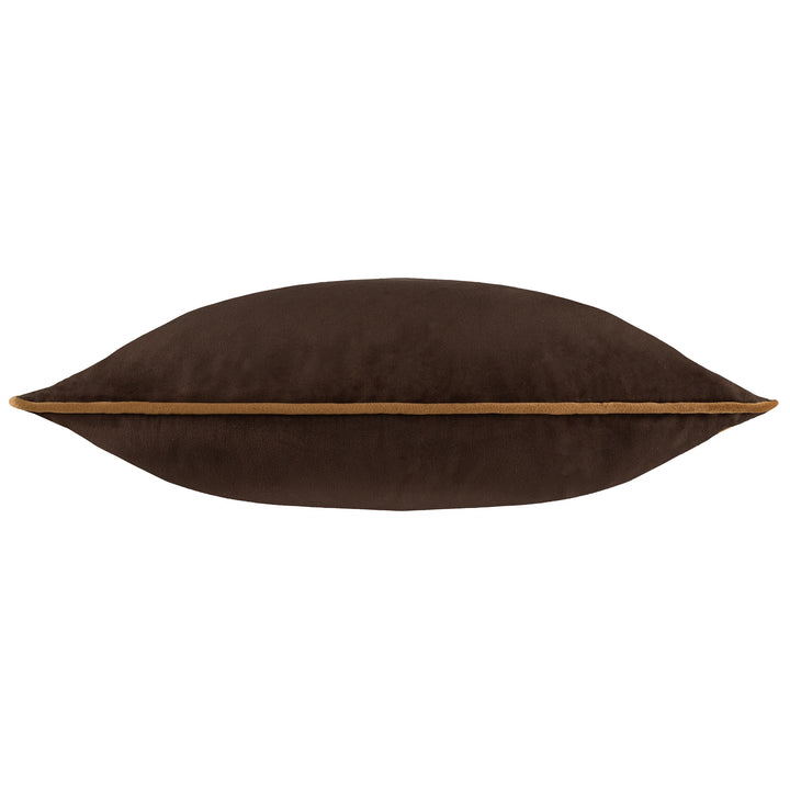 MERIDIAN 45X45 CUSHION CASE CHOCOLATE/CARAMEL