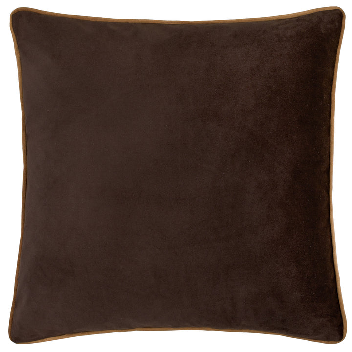 MERIDIAN 45X45 CUSHION CASE CHOCOLATE/CARAMEL