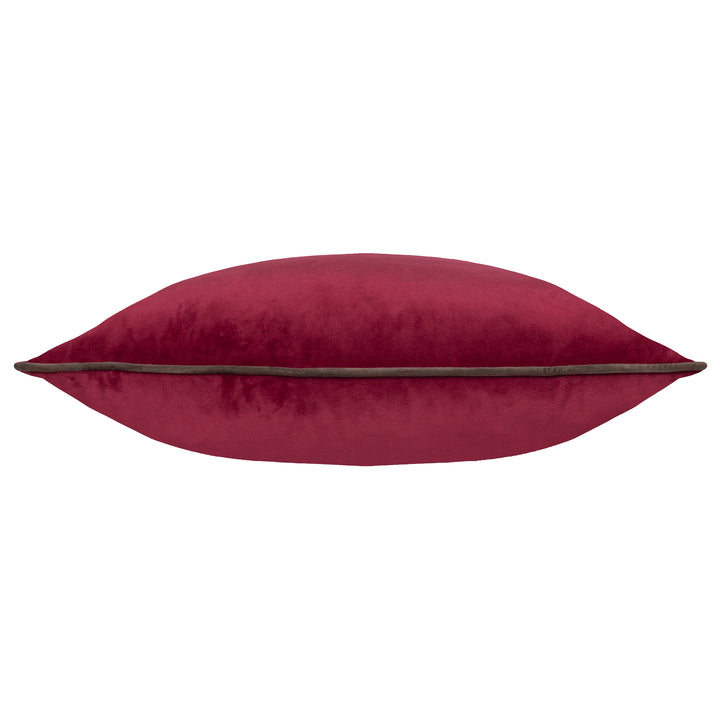 MERIDIAN 45X45 CUSHION CASE CRANBERRY/MOCHA