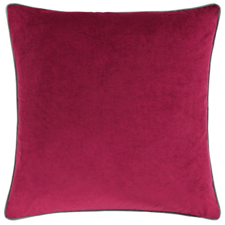 MERIDIAN 45X45 CUSHION CASE CRANBERRY/MOCHA