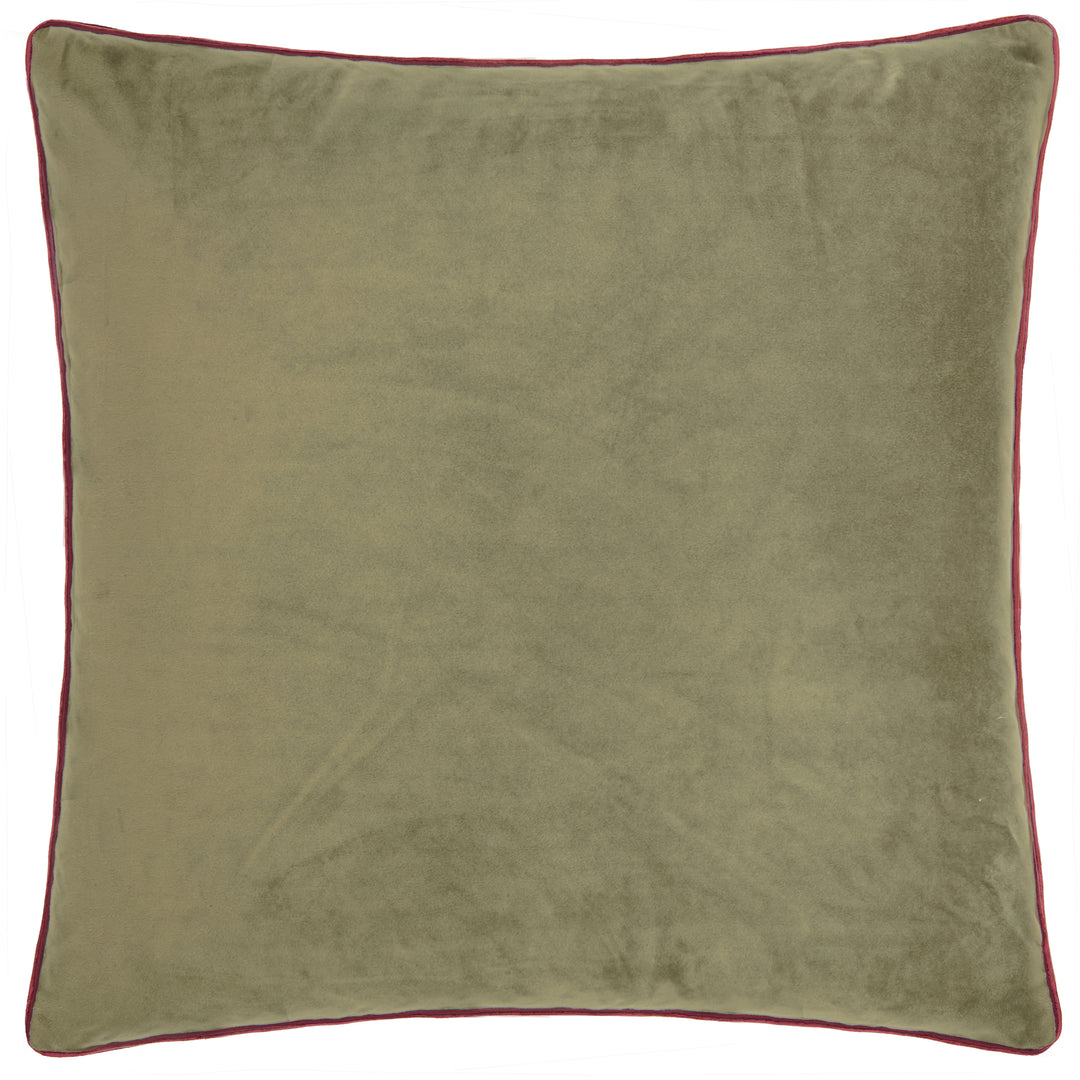 Meridian 45x45 Cushion Case Cushions Fir Green/Dark Red