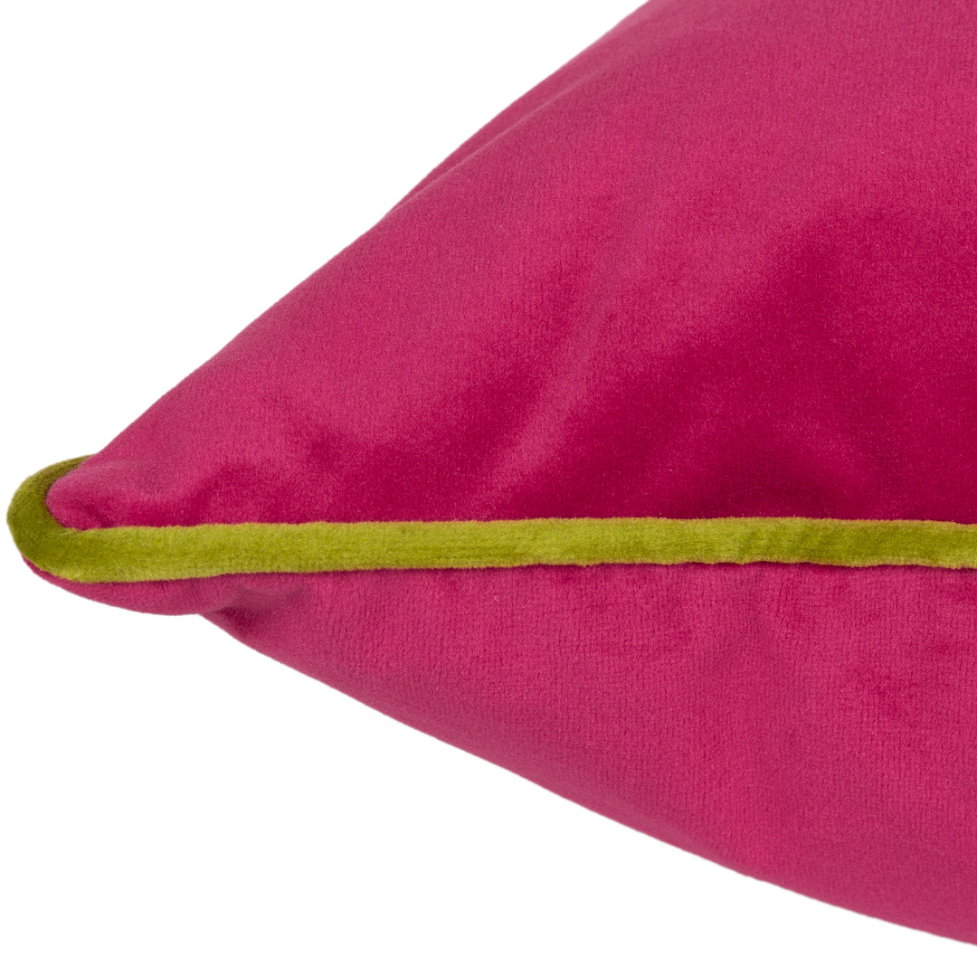 MERIDIAN 45X45 CUSHION CASE HOT PINK/LIME
