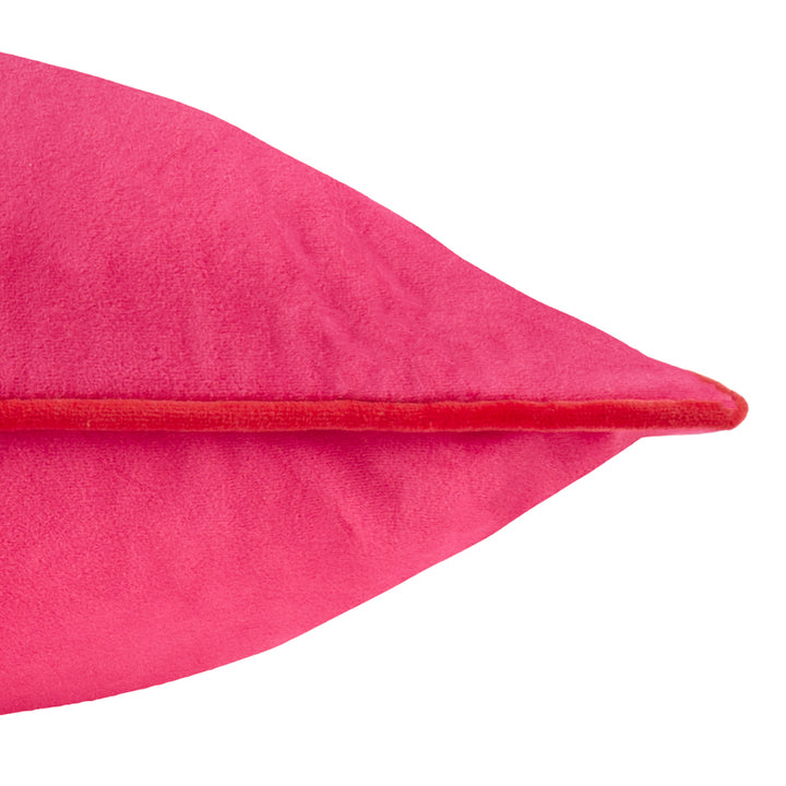MERIDIAN 45X45 CUSHION CASE HOT PINK/RED