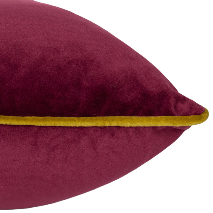 MERIDIAN 45X45 CUSHION CASE MAROON/MOSS