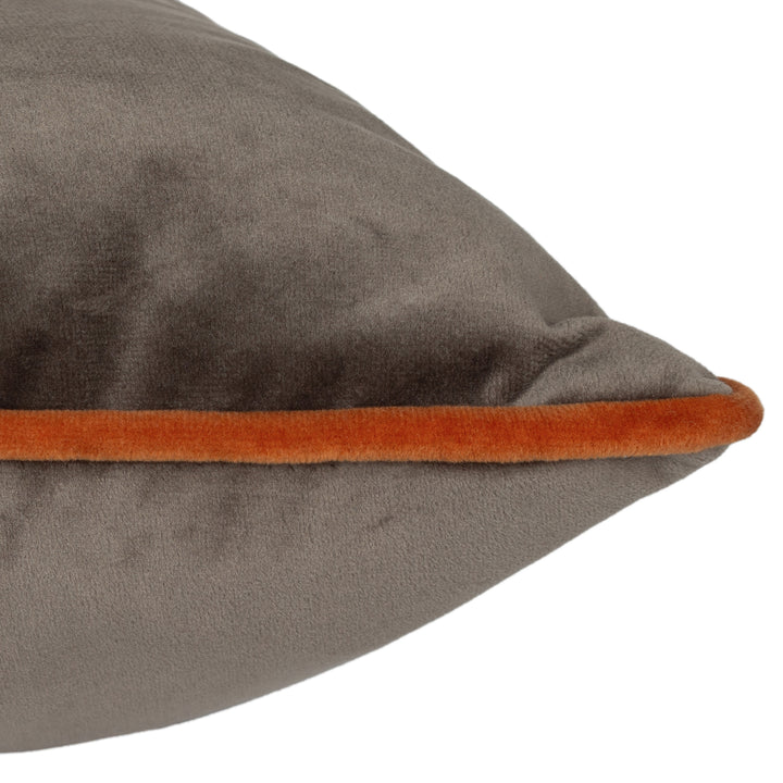 MERIDIAN 45X45 CUSHION CASE MOCHA/PUMPKIN